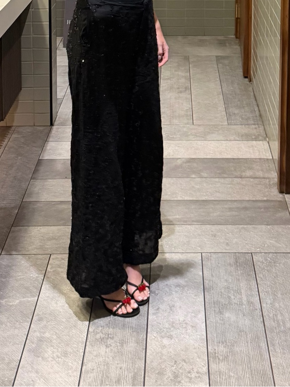 Reserved Raspberry Strappy Heeled Sandals - Picture 8 of 8
